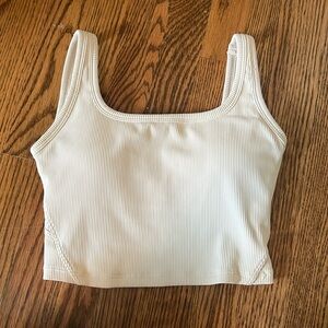 Ribbed Athletic Tank Top